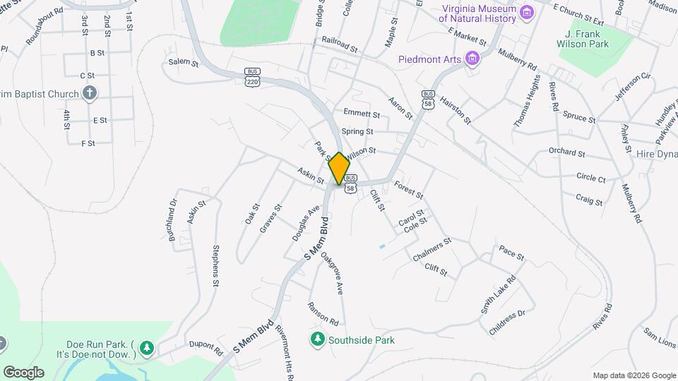 945 Starling Ave, Unit B Map and Location Details