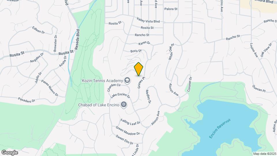 4421 Grimes Pl Map and Location Details