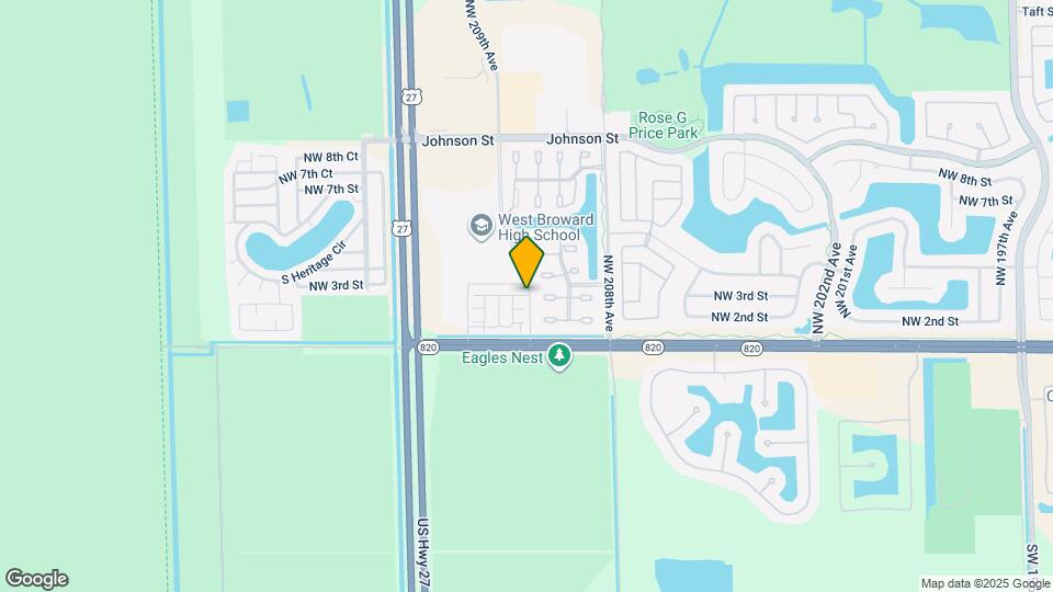 20901 NW 1st Dr Map and Location Details