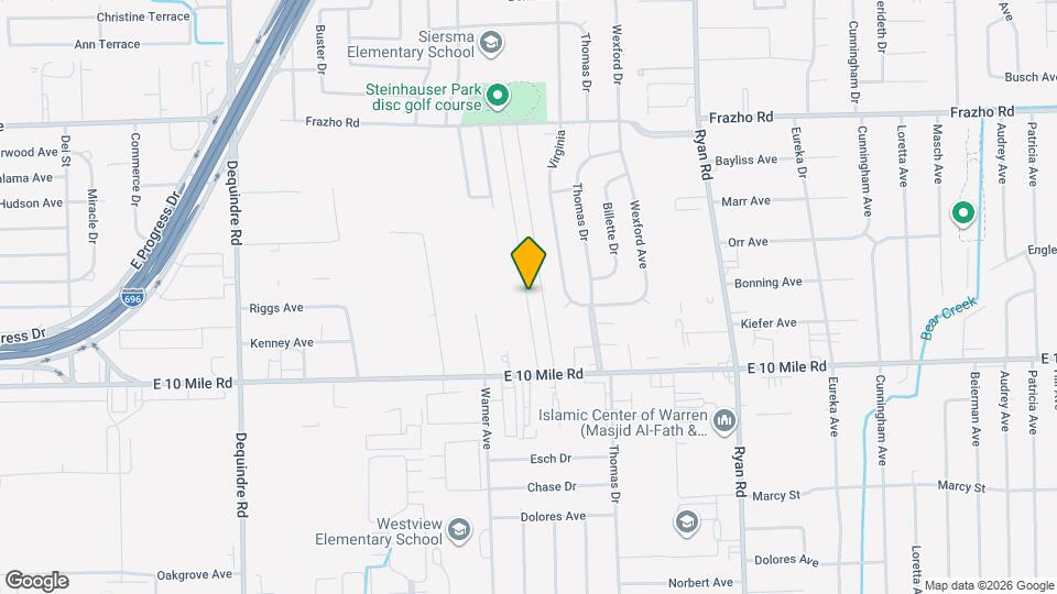 25298 Nuway Ave Map and Location Details