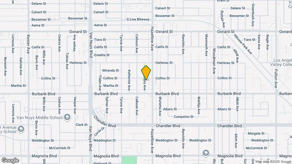 5644 Stansbury Ave Map and Location Details