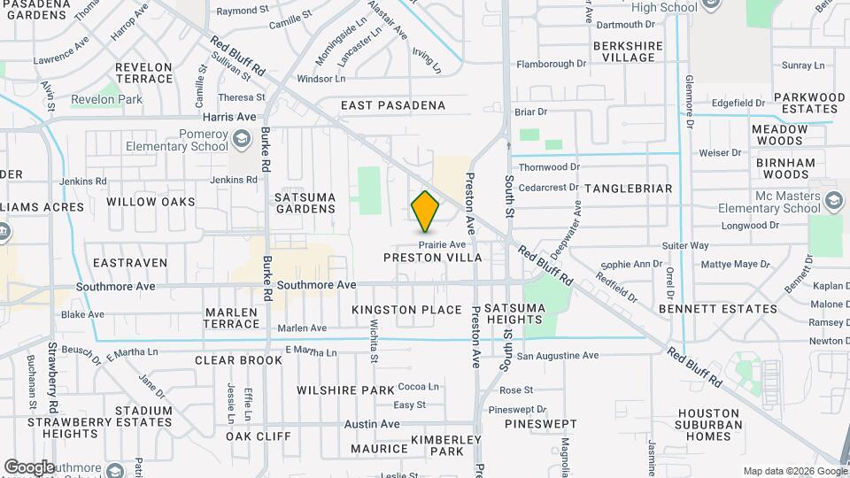 2611 Prairie Ave Map and Location Details