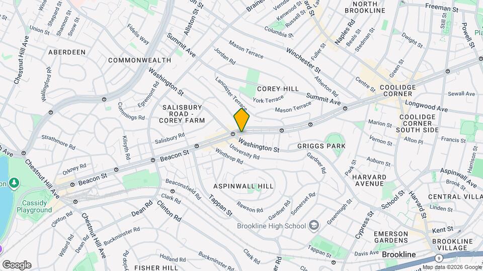 1607 Beacon St Map and Location Details