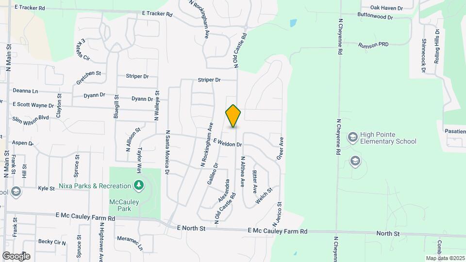 859 E Florence Ct Map and Location Details