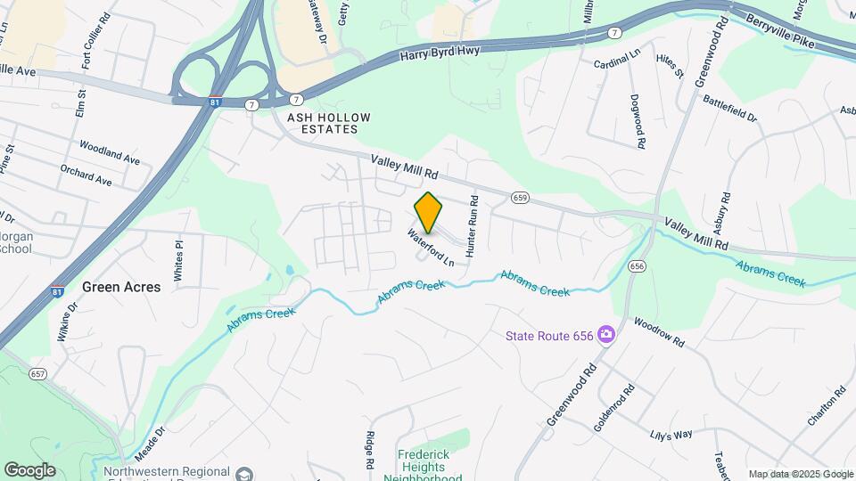 238 Waterford Ln Map and Location Details