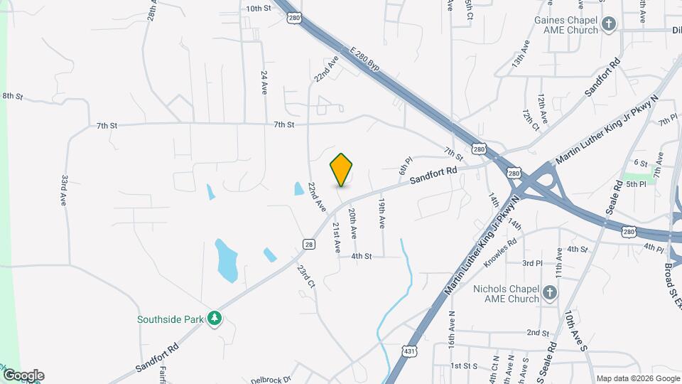 508 21st Ave Map and Location Details