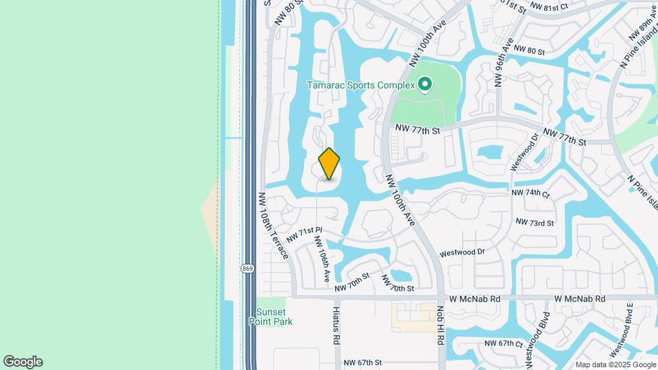 7250 Fairfax Dr Mapa y Detalles de la Ubicación