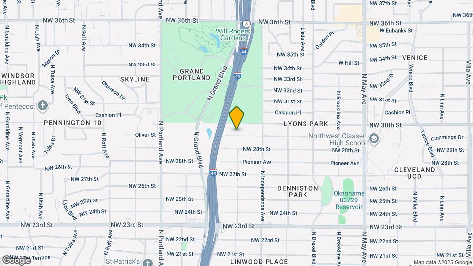 3401 NW 29th St Map and Location Details