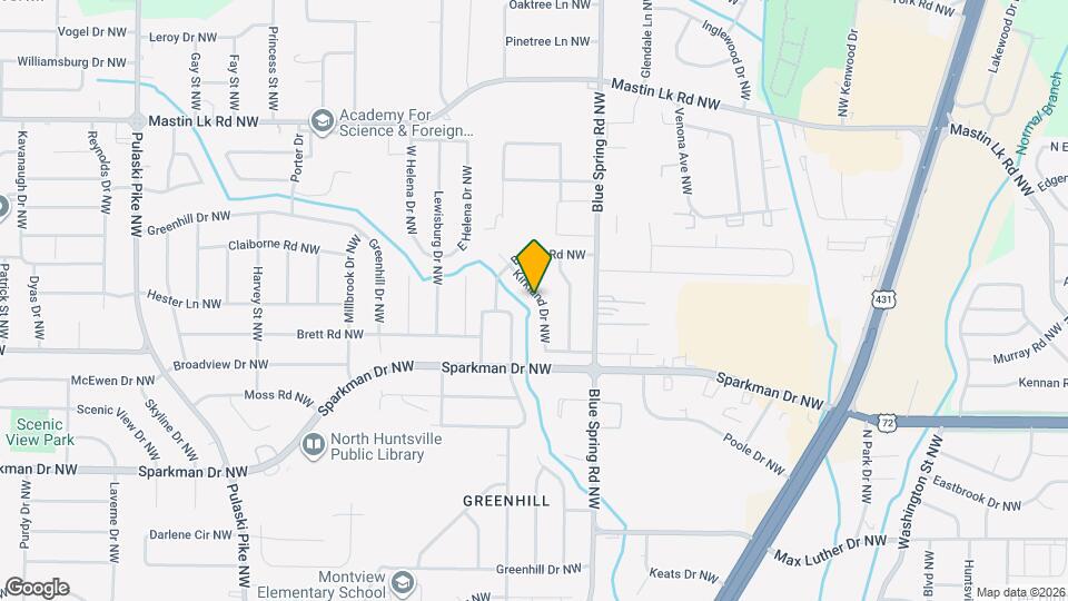 3013 Kirkland Dr NW Map and Location Details