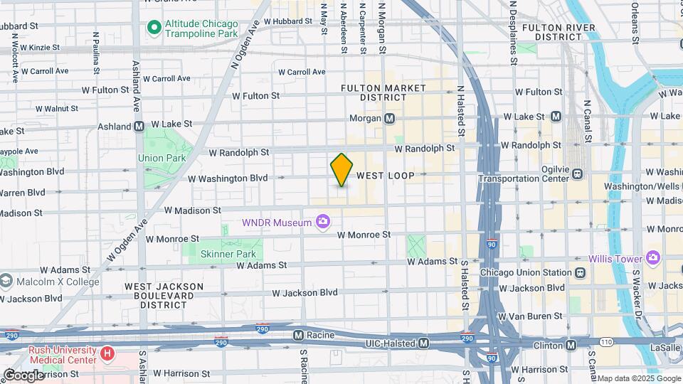 The Aberdeen West Loop Luxury Apartments Mapa y Detalles de la Ubicación