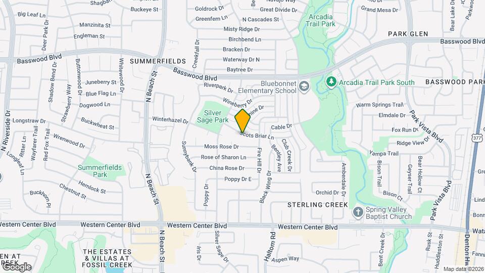 4736 Scots Briar Ln Map and Location Details