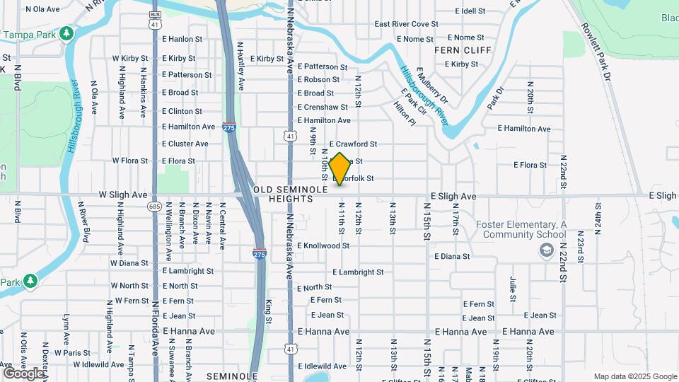 1010 E Sligh Ave Map and Location Details