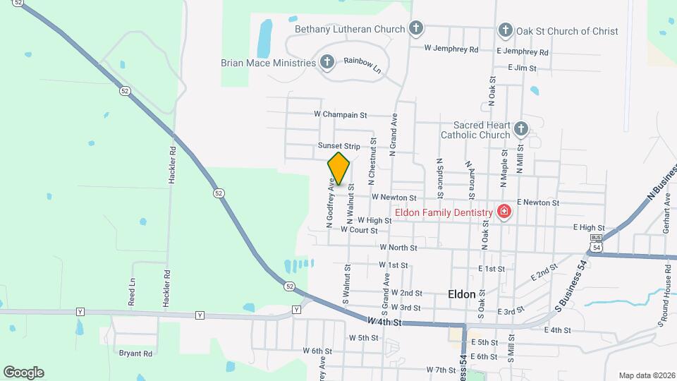 511 W Newton St Map and Location Details