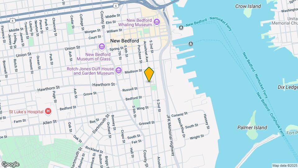 219 Acushnet Ave, Unit 2 Mapa y Detalles de la Ubicación