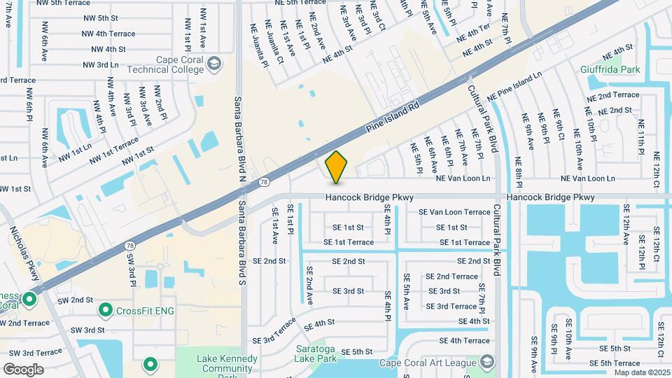 229 Hancock Bridge Pkwy Map and Location Details