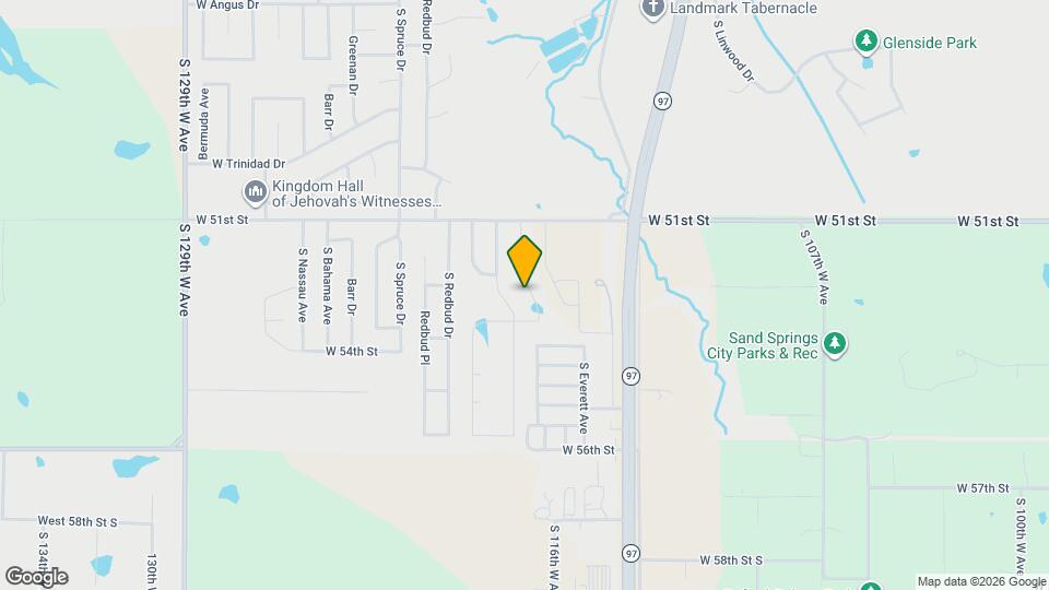 5210 S Walnut Creek Pl Map and Location Details