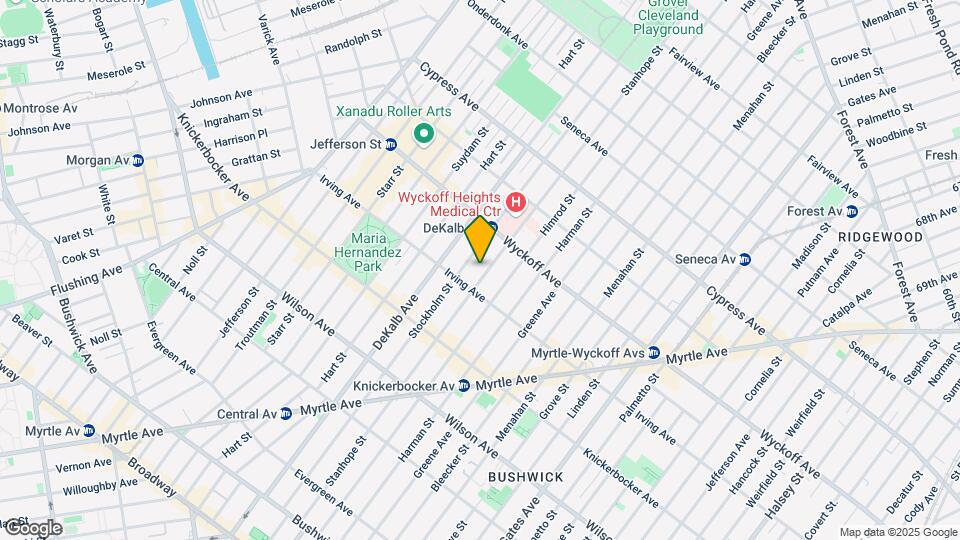 299 Stanhope St Map and Location Details