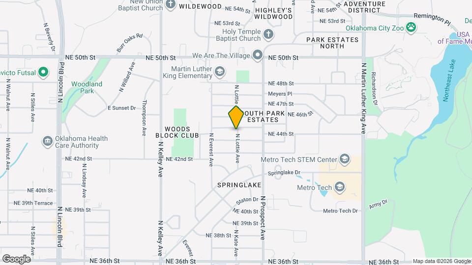 1240 NE 44th St Map and Location Details