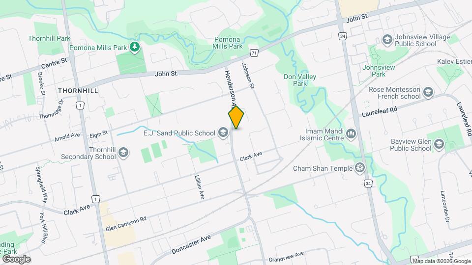 161 Henderson Ave Map and Location Details