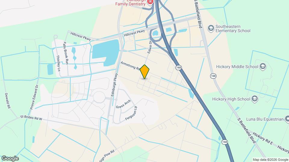 Retreat at Edinburgh Farms Map and Location Details