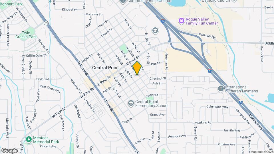 549 Alder St Map and Location Details