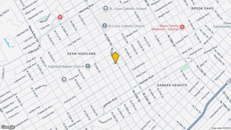 2604 Lasker Ave Map and Location Details