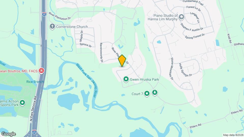 549 Brandon Rd Map and Location Details