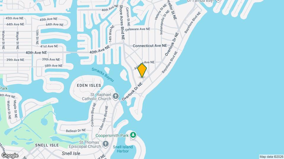 3600 Alabama Ave NE Map and Location Details