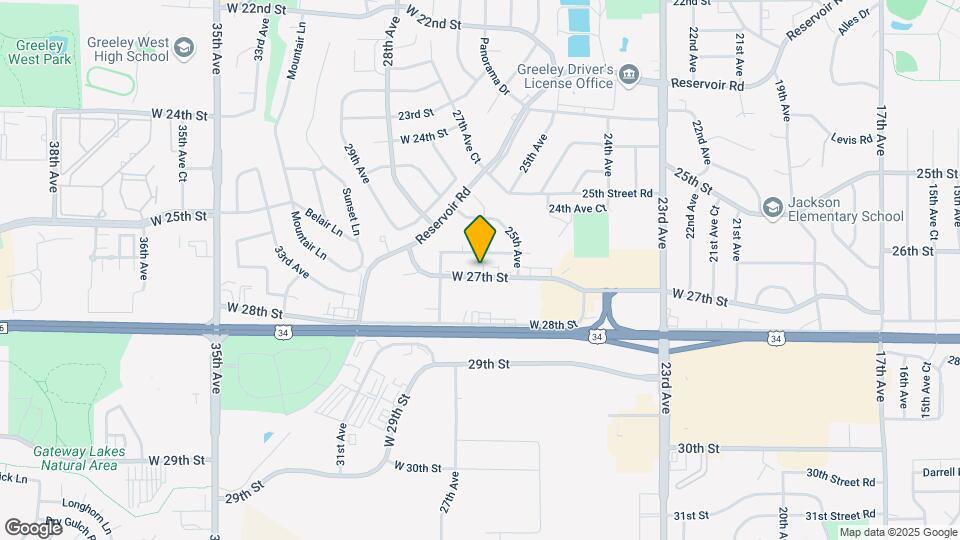 2519 27th St Map and Location Details