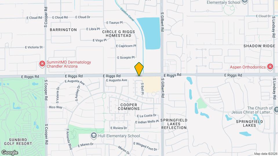 2856 E Augusta Ave Map and Location Details