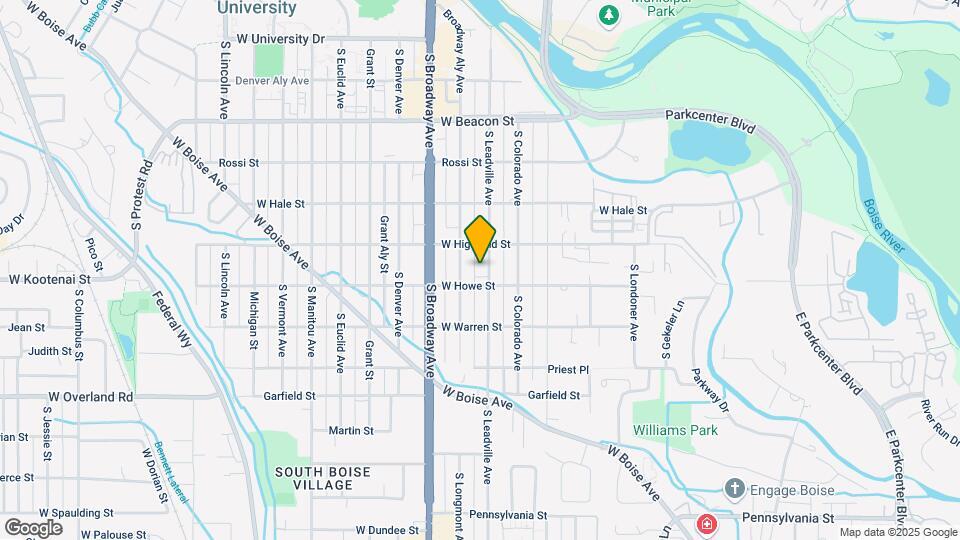 1517 S Leadville Ave Map and Location Details