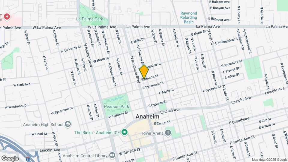 120 E Alberta St Map and Location Details