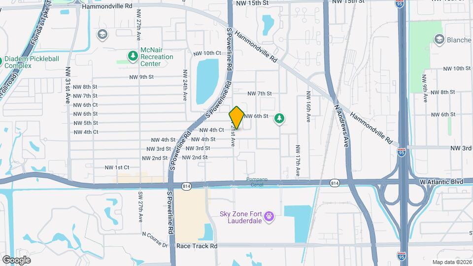 434 NW 21st Ave Map and Location Details