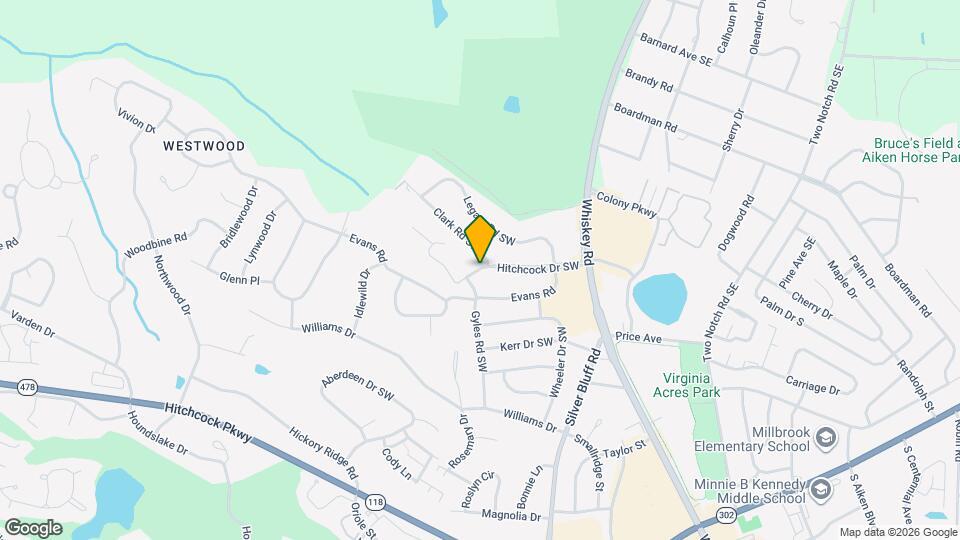 1026 Clark Rd SW Map and Location Details