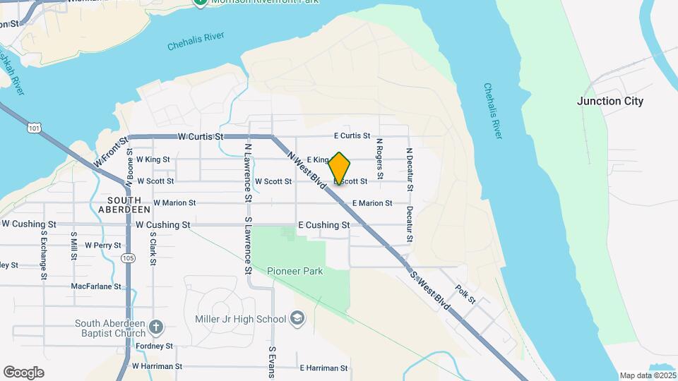122 N West Blvd Map and Location Details