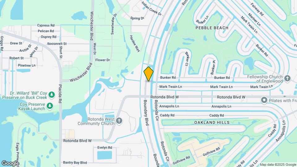 212 Boundary Blvd, Unit A Map and Location Details