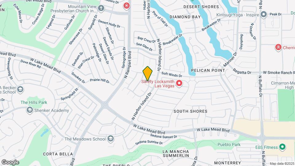 8344 Snowmass Dr Map and Location Details