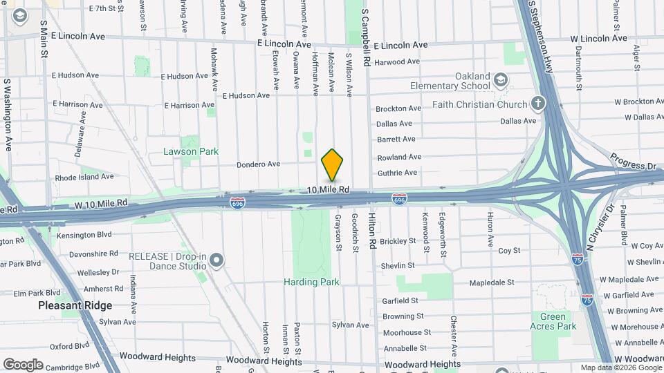 1600 Mclean Ave Mapa y Detalles de la Ubicación