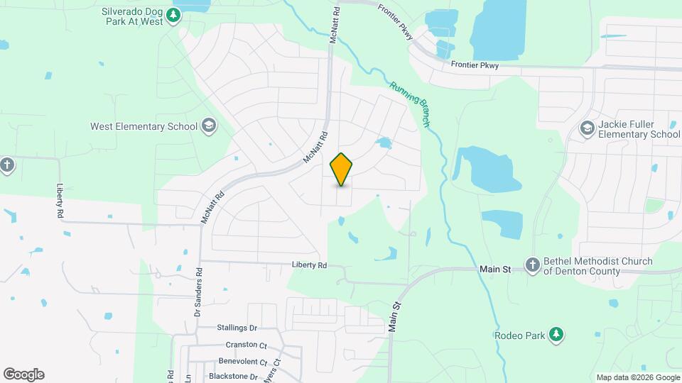 2920 Brady Starr Dr Map and Location Details