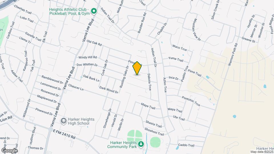 1413 Hopi Trail Map and Location Details