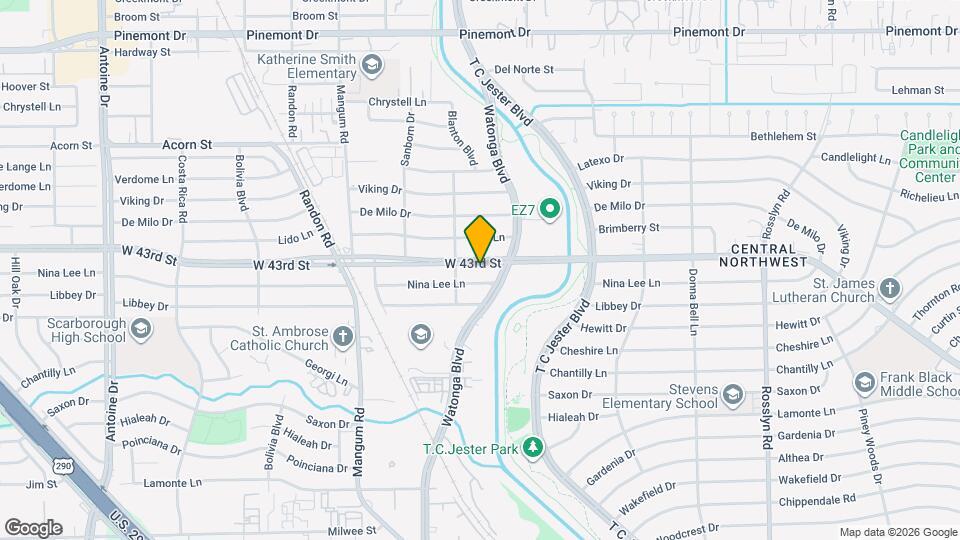 4405 W 43rd St Map and Location Details