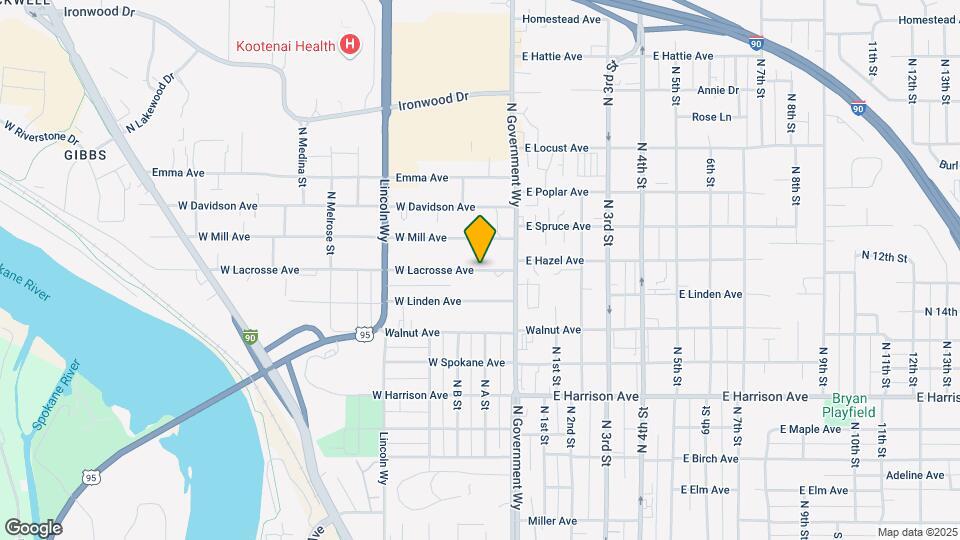 303 W Lacrosse Ave Map and Location Details