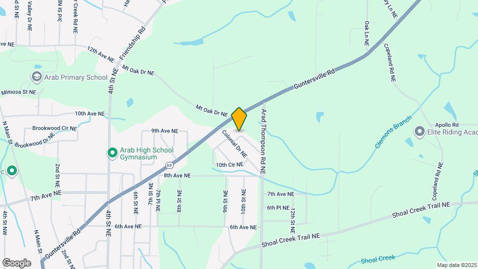 898 Fairview Dr NE Map and Location Details