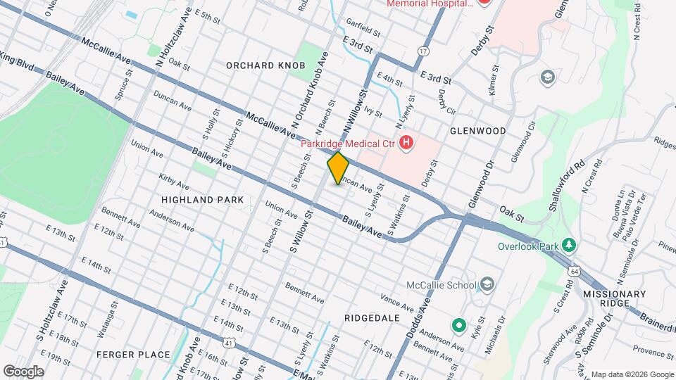 2111 Chamberlain Ave. Map and Location Details