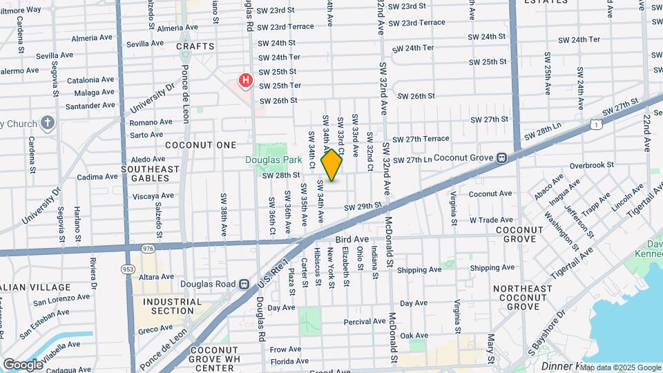 3373 SW 28th Terrace Map and Location Details