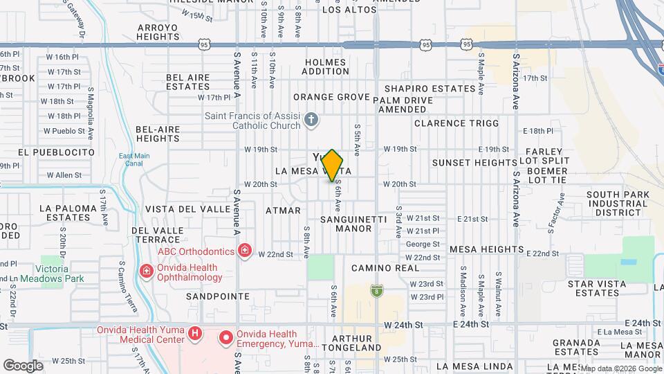 2028 S 6th Ave Map and Location Details