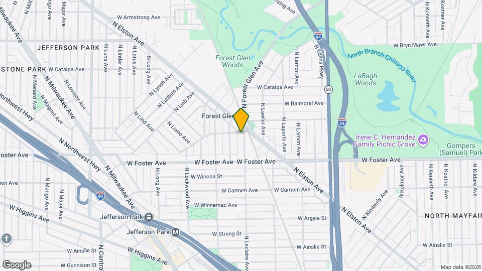 5254 N LeClaire Ave Mapa y Detalles de la Ubicación