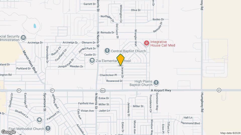 916 Rosewood Dr Map and Location Details