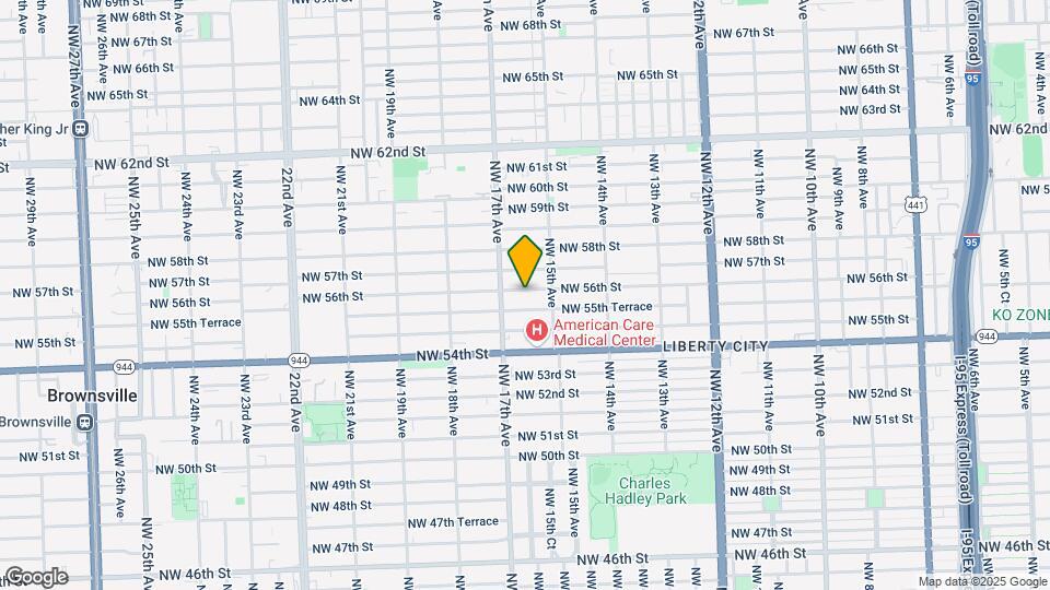 1590 NW 56th St Map and Location Details