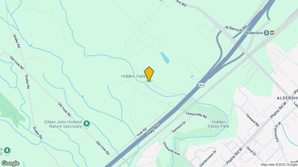 1323 Hidden Valley Rd Map and Location Details